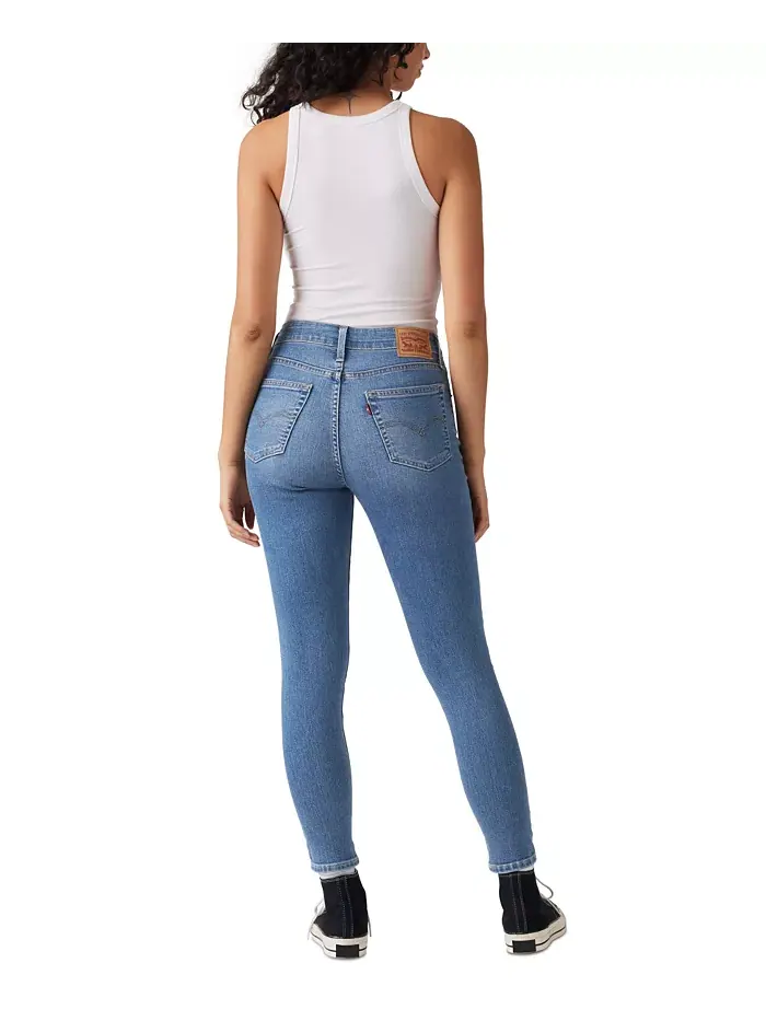 Женские джинсы 721 High-Rise Stretch Skinny Levi's — изображение 5 из 6, черный