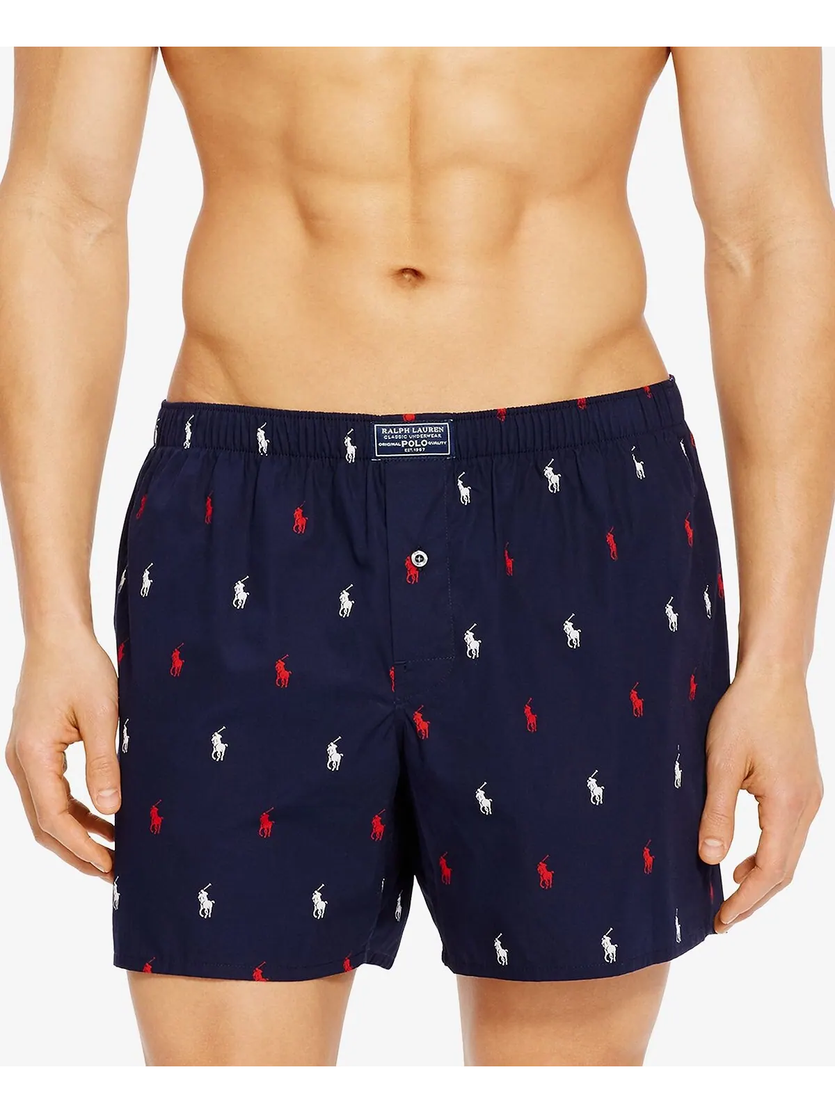 Трусы-боксеры Polo Ralph Lauren Allover Pony Woven