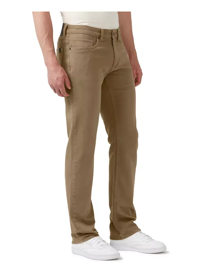 Прямые брюки Straight Six Men's Freedom Flex Buffalo David Bitton — изображение 2 из 6, темный бежевый
