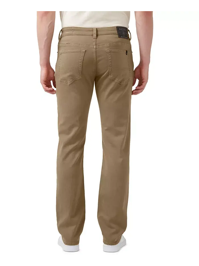 Прямые брюки Straight Six Men's Freedom Flex Buffalo David Bitton — изображение 3 из 6, темный бежевый