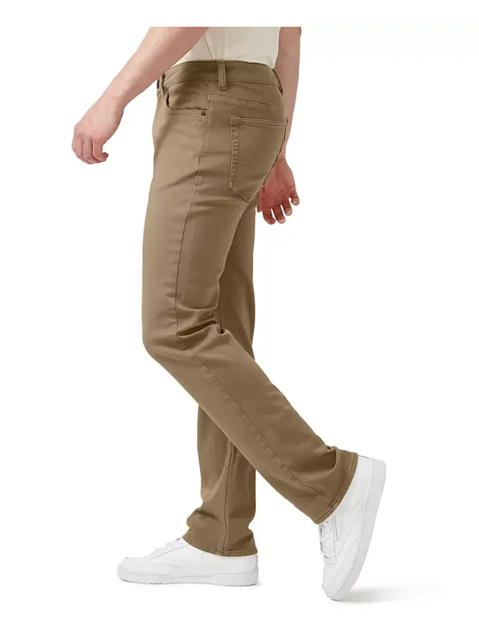 Прямые брюки Straight Six Men's Freedom Flex Buffalo David Bitton — изображение 6 из 6, темный бежевый
