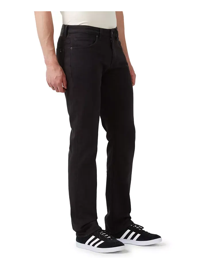 Прямые брюки Straight Six Men's Freedom Flex Buffalo David Bitton — изображение 2 из 6, черный