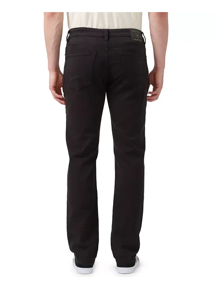 Прямые брюки Straight Six Men's Freedom Flex Buffalo David Bitton — изображение 3 из 6, черный