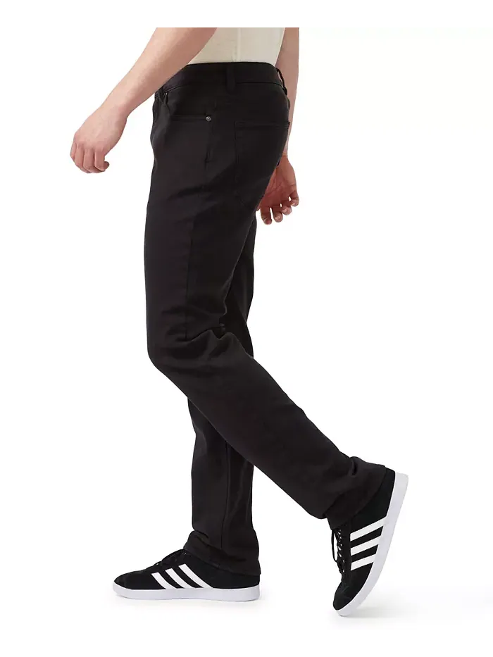 Прямые брюки Straight Six Men's Freedom Flex Buffalo David Bitton — изображение 6 из 6, черный