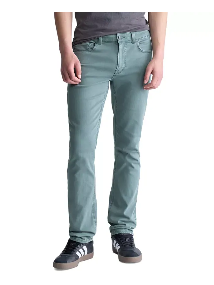 Прямые брюки Straight Six Men's Freedom Flex Buffalo David Bitton — зеленый