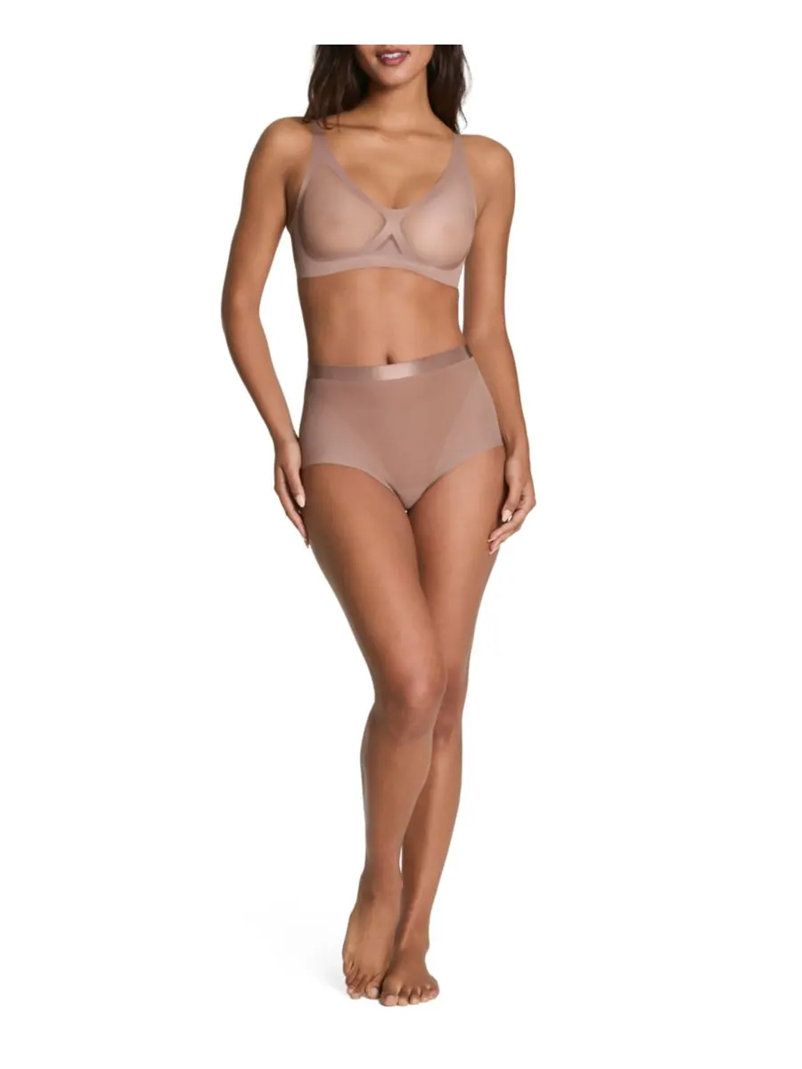 Женские полупрозрачные корректирующие трусики-хипстеры 10577R SPANX — изображение 2 из 3, кафе-лате