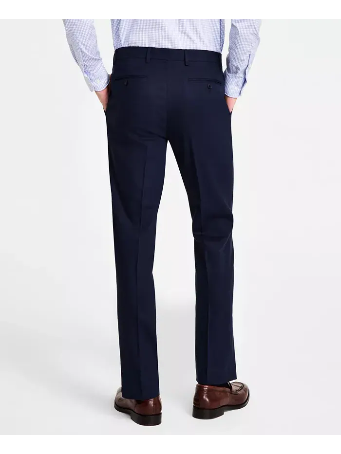 Мужские льняные брюки Modern-Fit Tommy Hilfiger — изображение 2 из 3, темно-синий