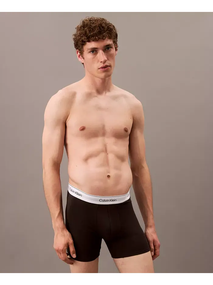 Мужские боксеры Icon Stretch, 3 шт Calvin Klein — изображение 2 из 2, белый