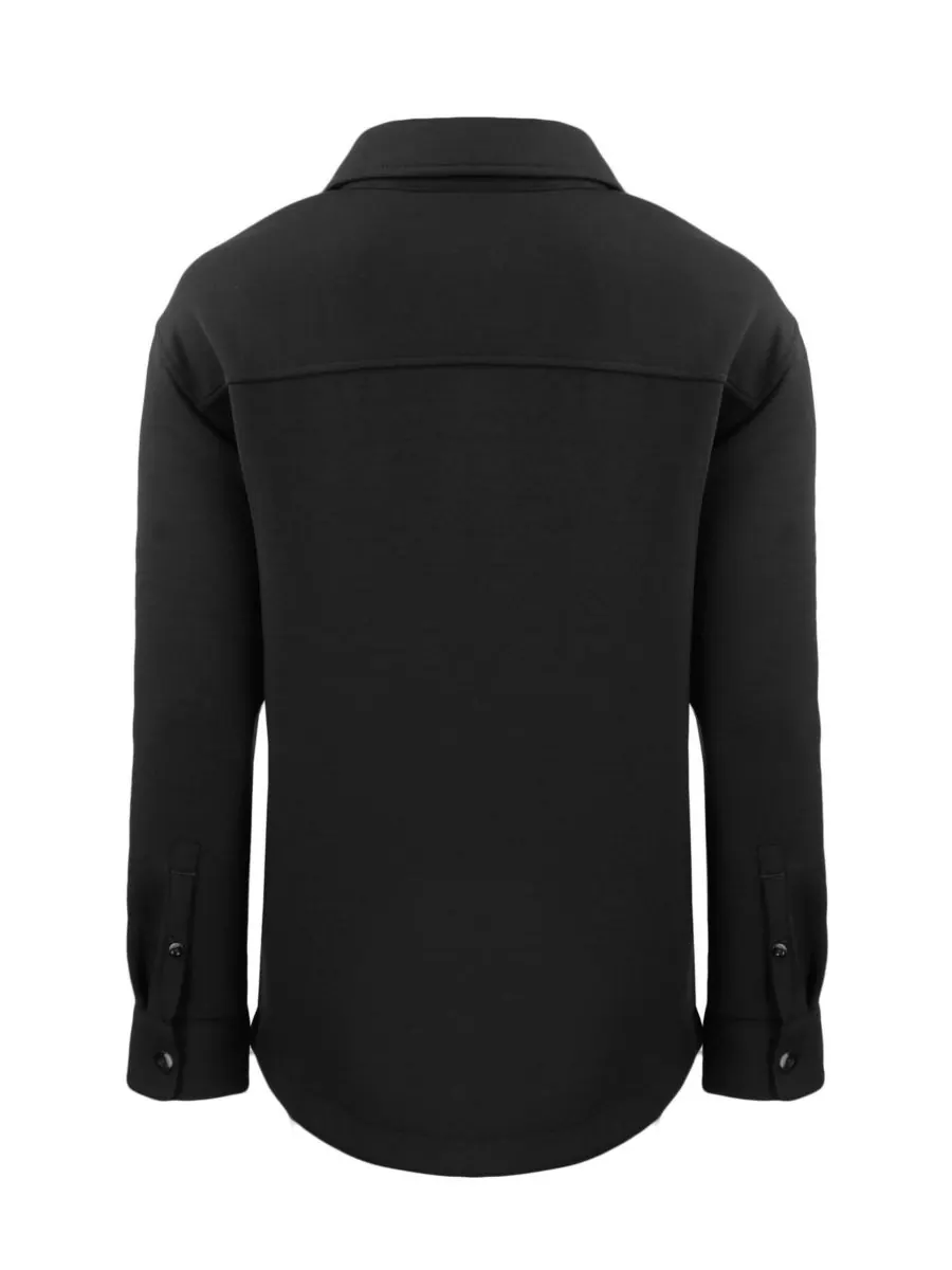Женская рубашка-куртка Roam Eco из переработанных материалов Cutter & Buck — изображение 3 из 3, черный