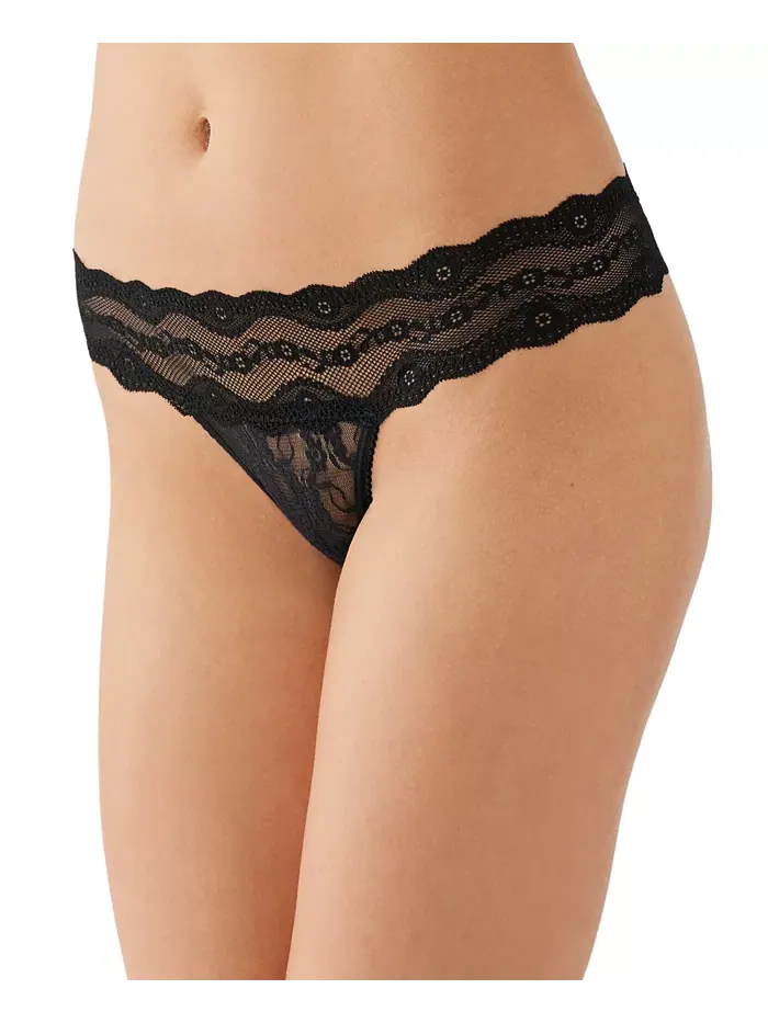 Трусики-стринги Lace Kiss 970182 b.tempt'd — изображение 2 из 3, ночь