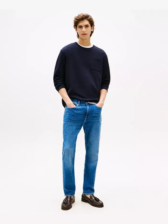 Мужские джинсы Bleeker Slim Fit Stretch Tommy Hilfiger — изображение 2 из 4, индиго