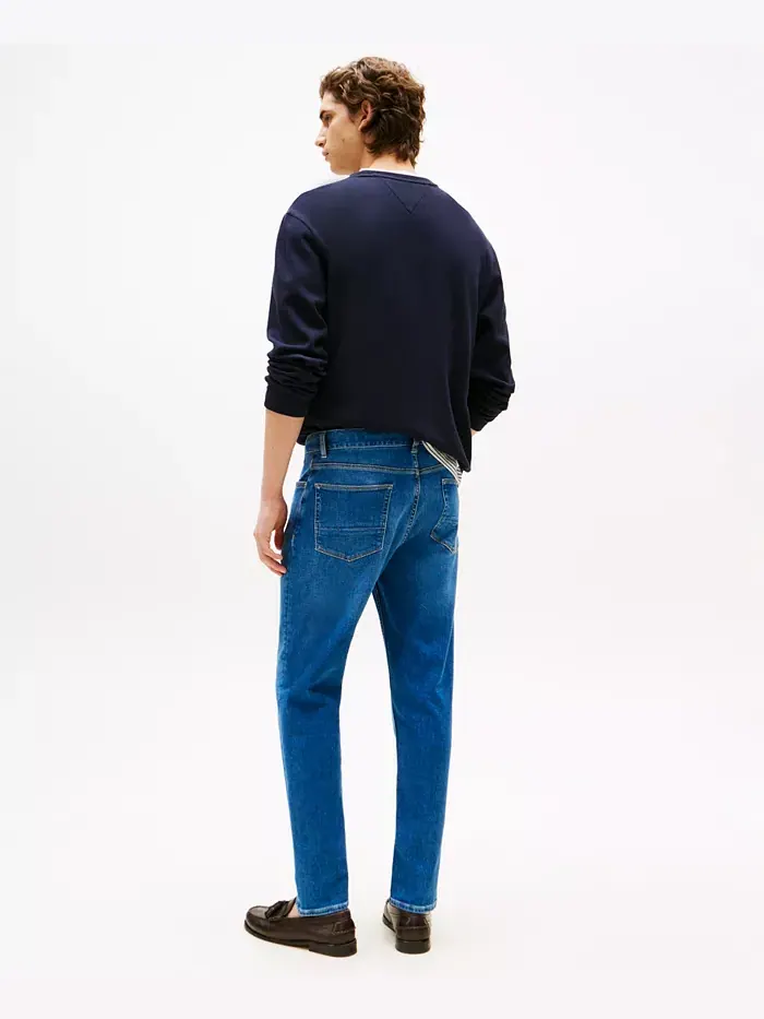 Мужские джинсы Bleeker Slim Fit Stretch Tommy Hilfiger — изображение 4 из 4, индиго