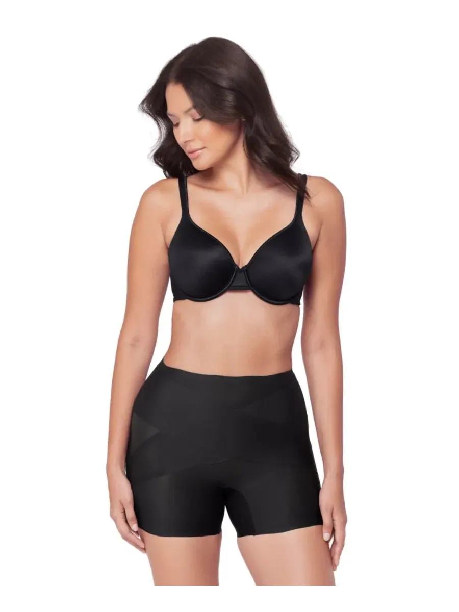 Женские корректирующие шорты Flex Ability Shaping Boyshorts 2576 Miraclesuit — изображение 2 из 4, черный