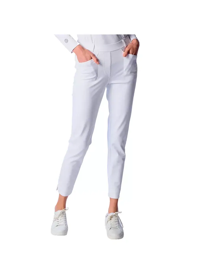 Женские брюки для гольфа G Lifestyle G Lifestyle Clothing — изображение 1 из 3, белый