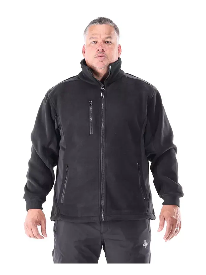 Утепленная флисовая куртка Big & Tall - теплая, прочная и высокофункциональная верхняя одежда для