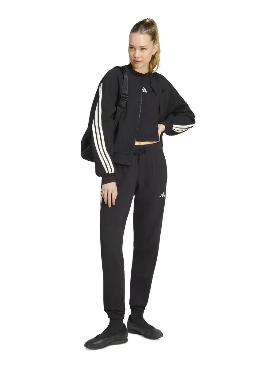 Женская футболка-поло с коротким рукавом, с логотипом adidas — изображение 2 из 6, черный/белый