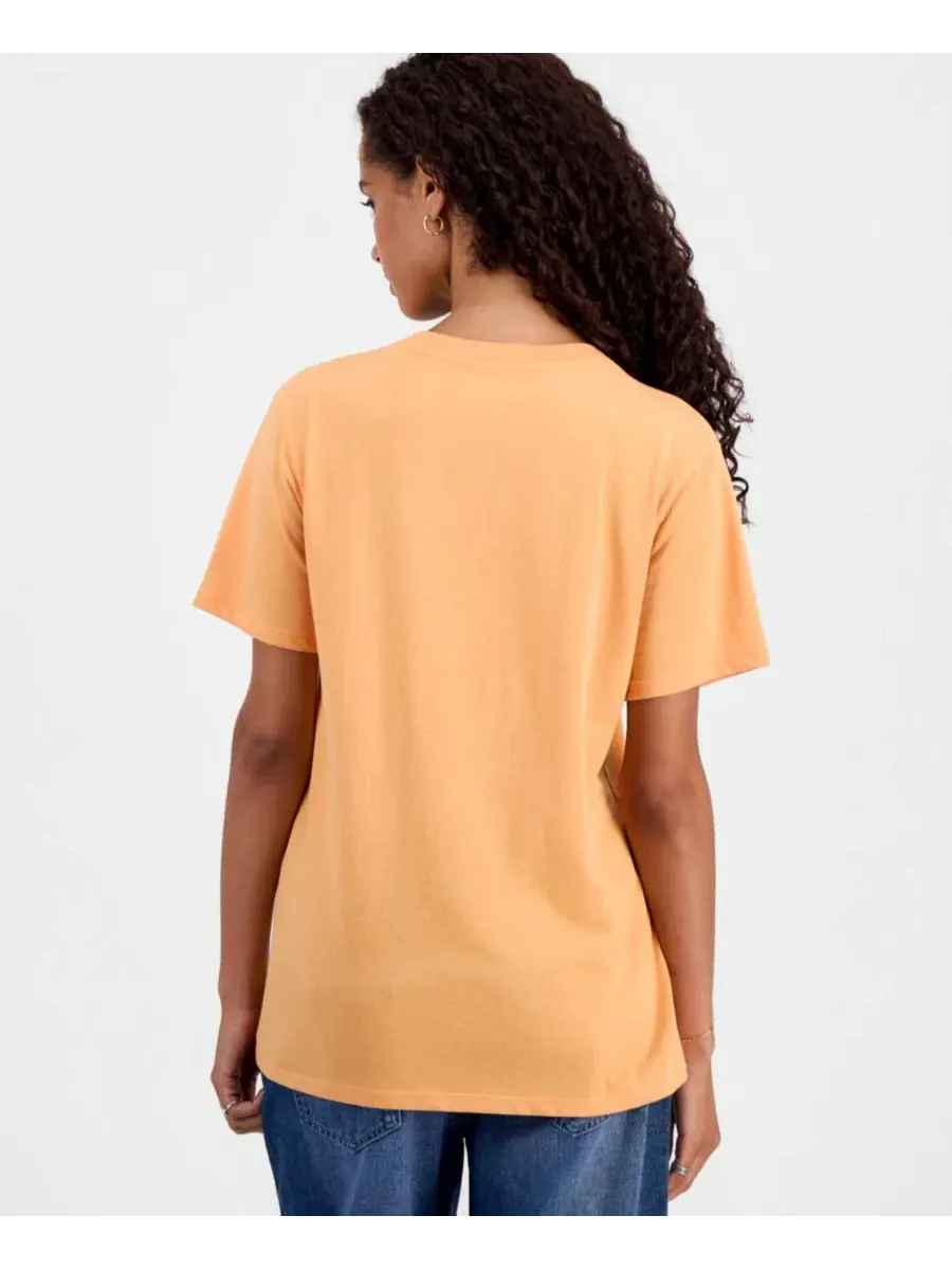 Футболка с принтом Snoopy Pumpkin Grayson Threads, The Label — изображение 2 из 4, золотистый