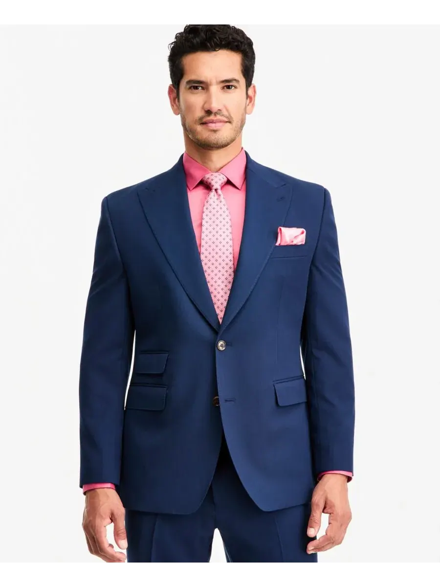 Костюм мужской классический Navy Tayion Collection — синий