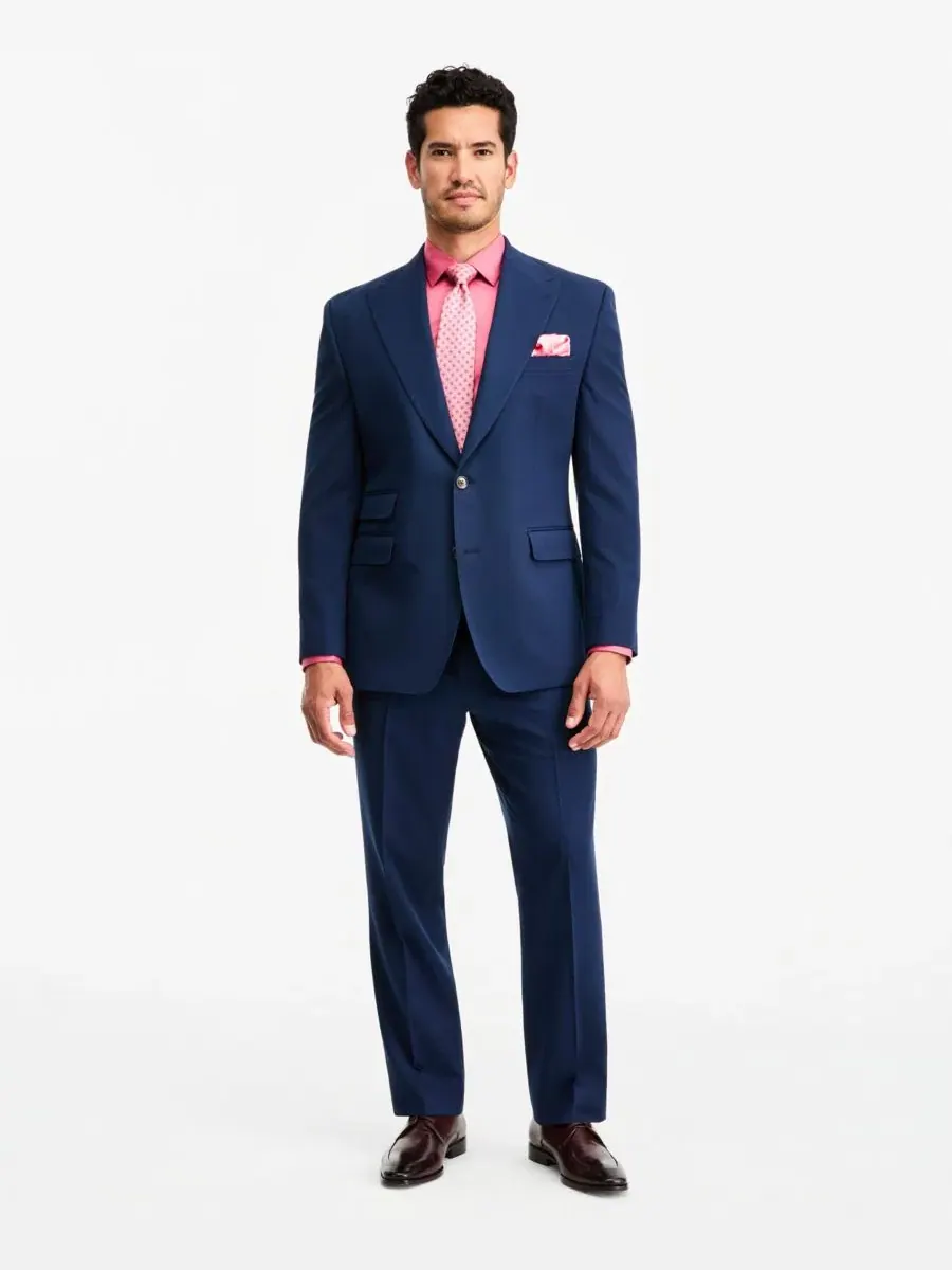 Костюм мужской классический Navy Tayion Collection — изображение 2 из 4, темно-синий