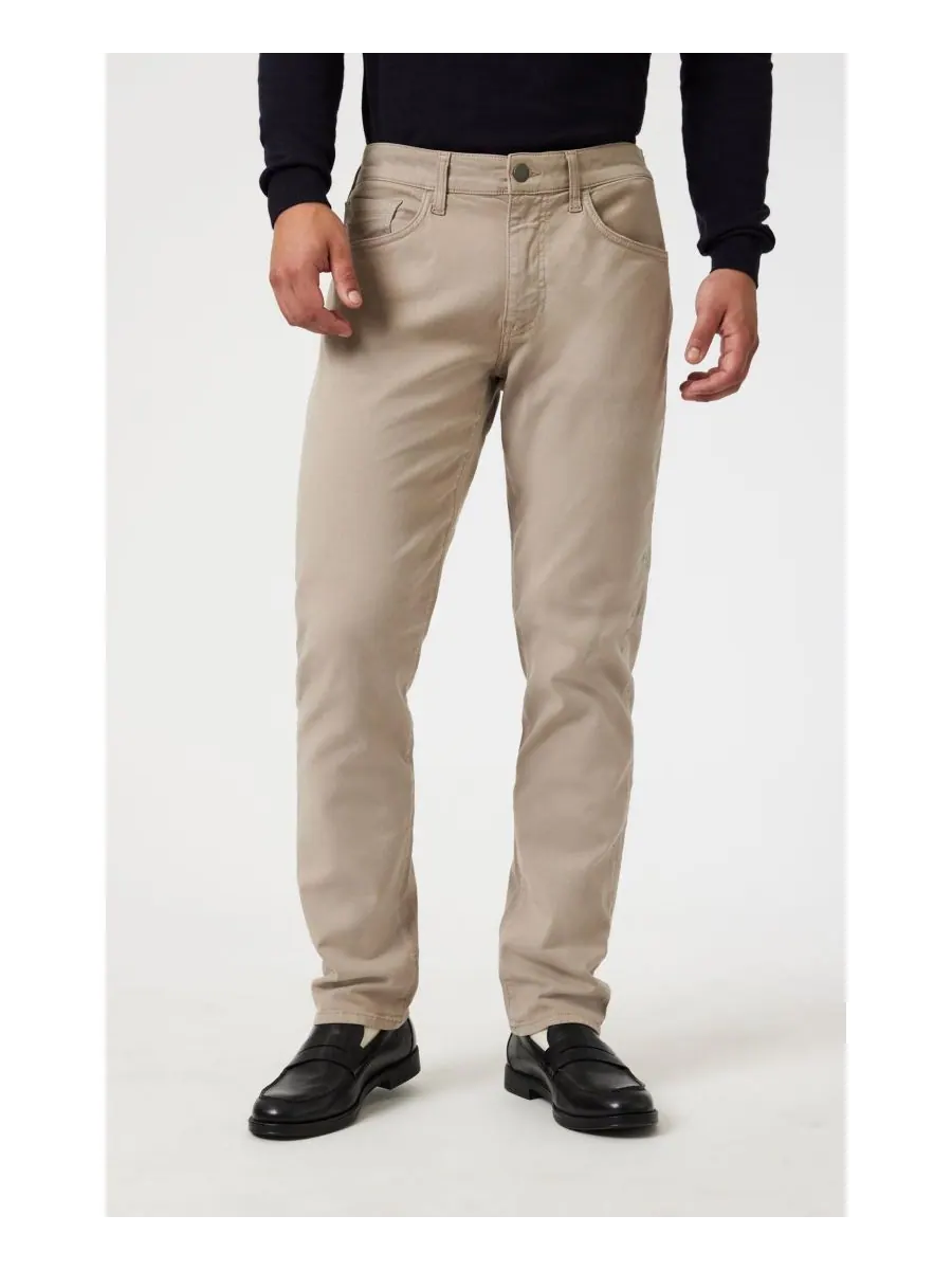 Мужские джинсы Marcus Slim Straight Leg из ткани Luxe Twill цвета латте Mavi Jeans — зеленый