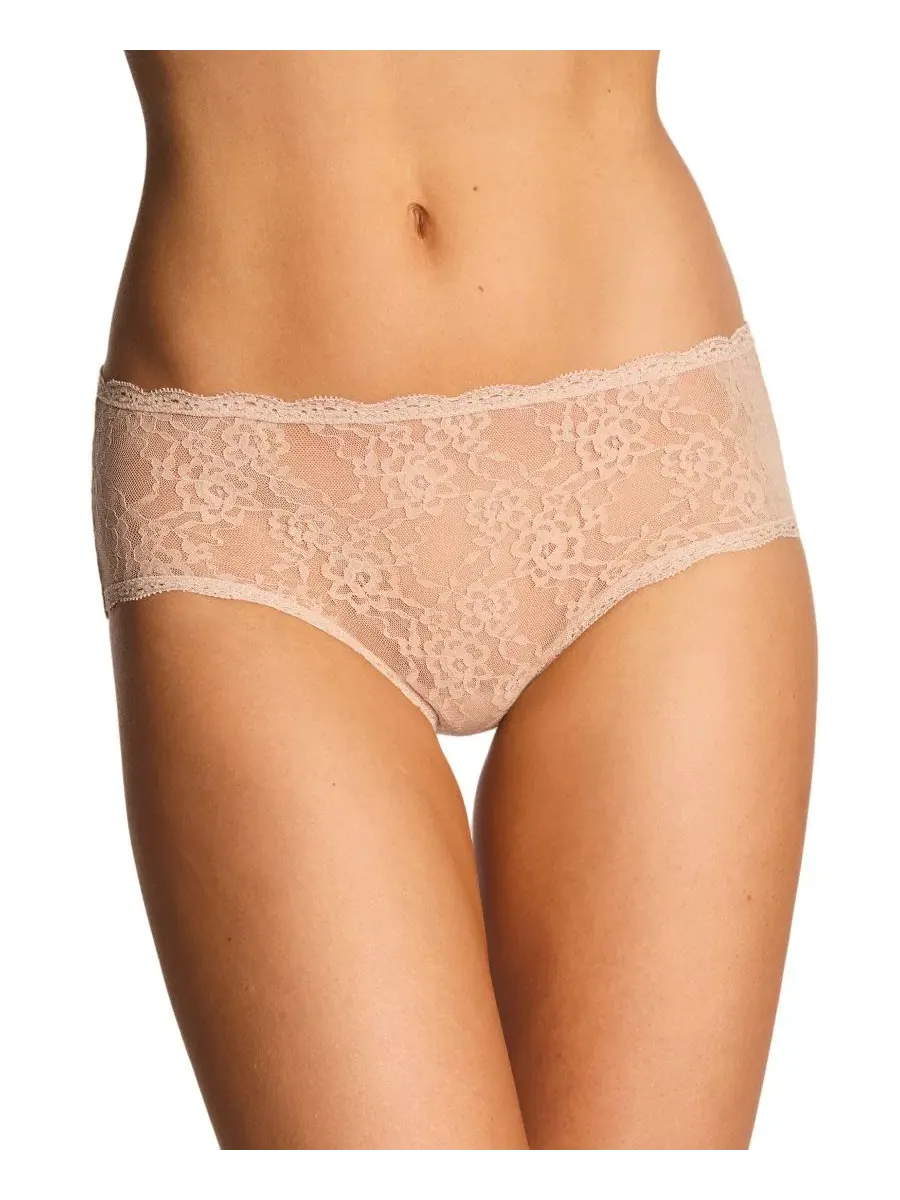 Трусы-хипстеры с цветочным кружевом, модель Full Coverage Floral Lace Hipster b.tempt'd