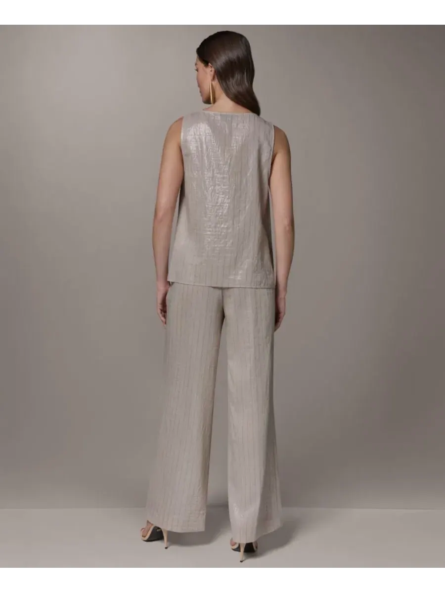 Топ без рукавов с воротником-хомутом Donna Karan New York, Sisal Canyon — изображение 7 из 7, оранжевый