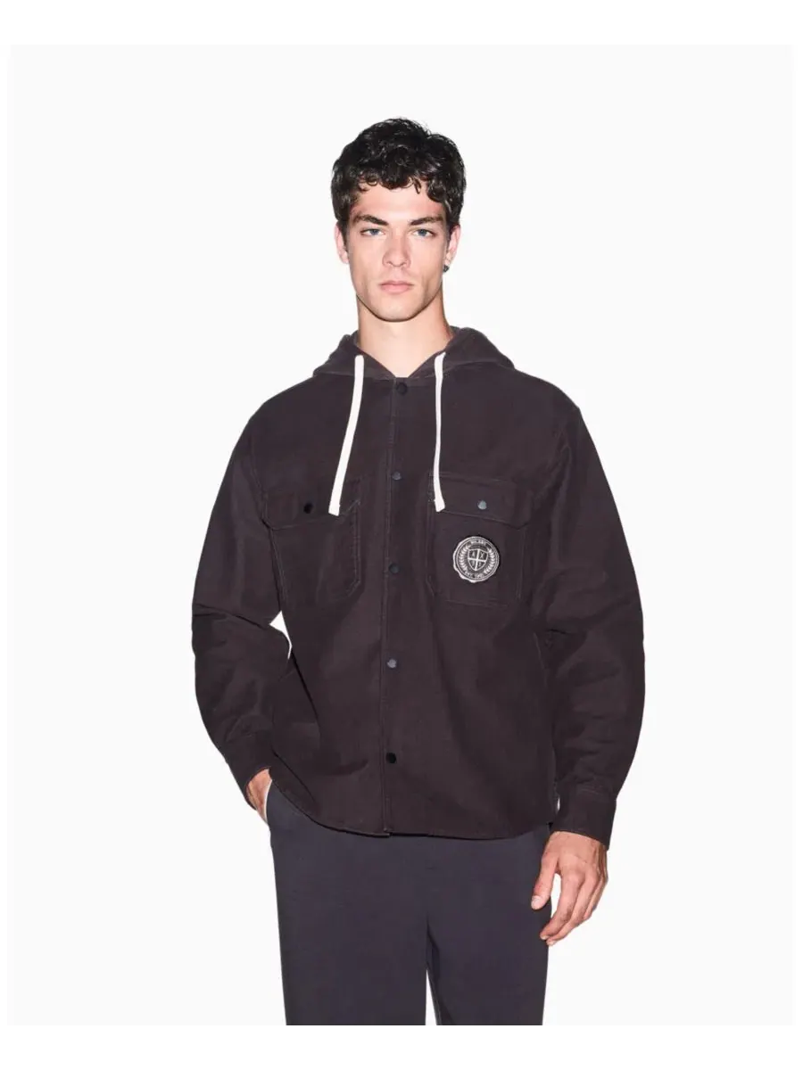 Куртка-рубашка с капюшоном Crossover Hooded A|X Armani Exchange