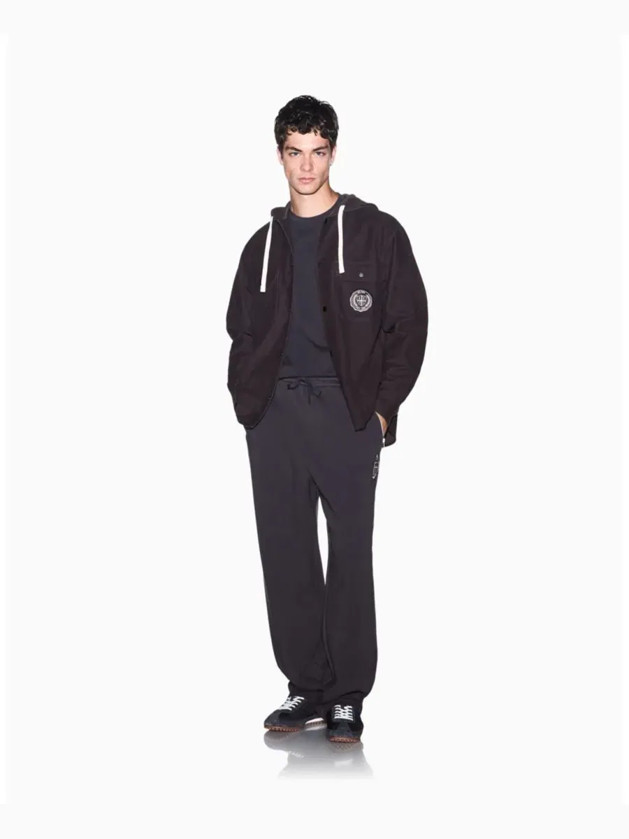 Куртка-рубашка с капюшоном Crossover Hooded A|X Armani Exchange — изображение 3 из 8, черный
