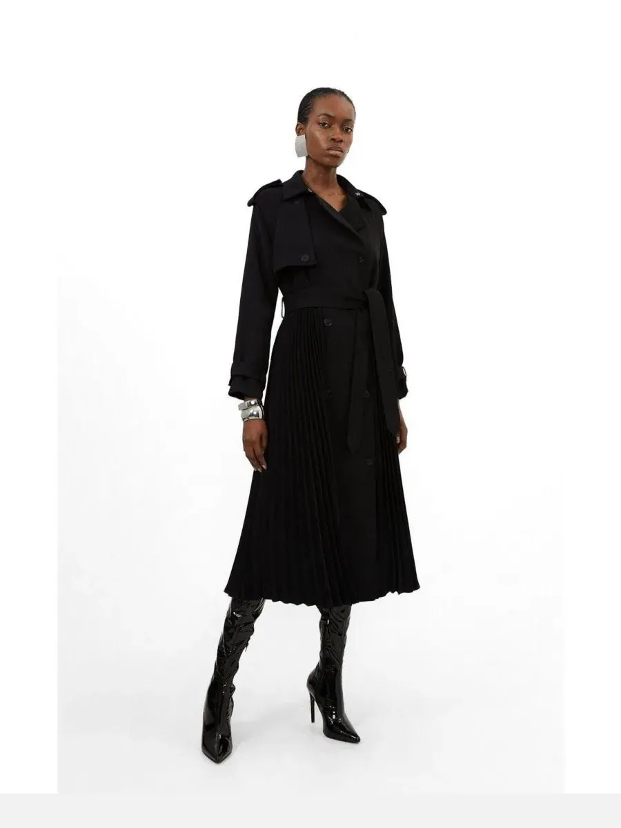 Пальто-тренч женское с поясом Karen Millen