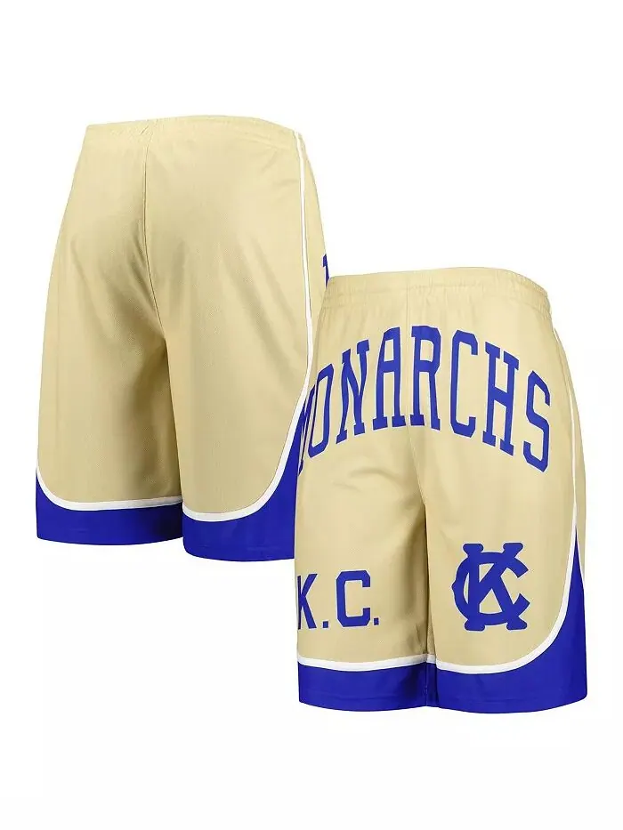 Мужские шорты Kansas City Monarchs кремового цвета Stitches — изображение 1 из 1