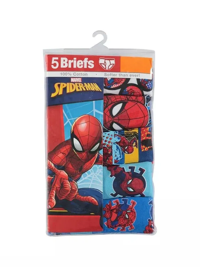 Комплект нижнего белья для больших мальчиков (5 шт.) Spider-Man — изображение 3 из 3, мульти
