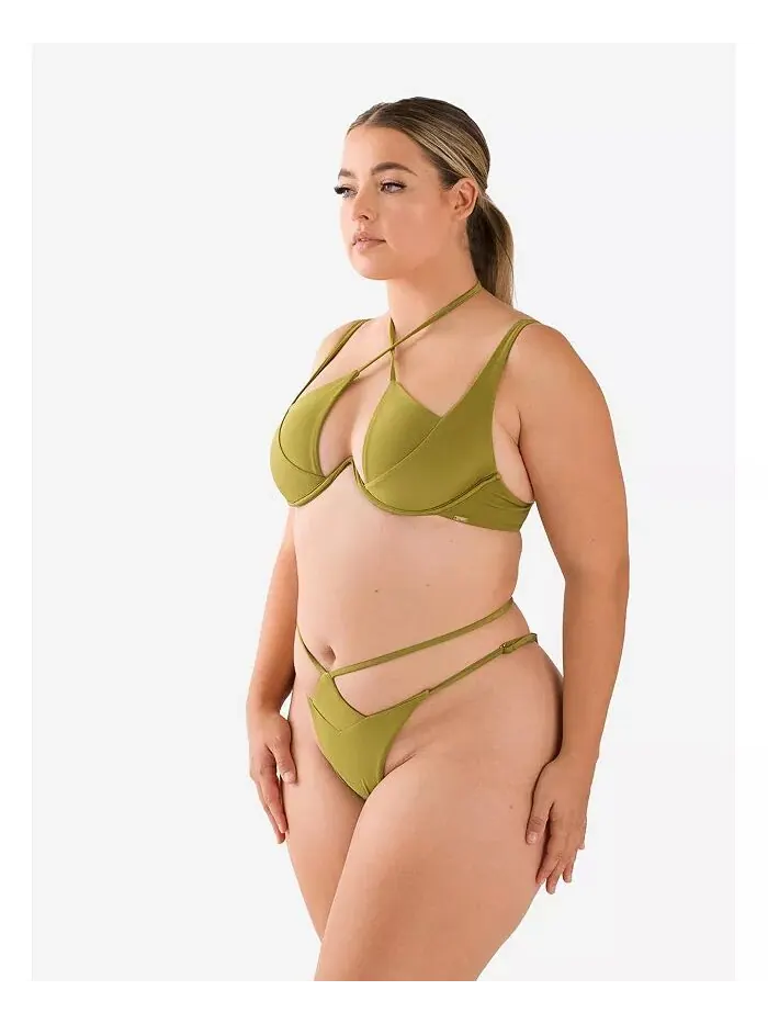 Низ бикини Women's Desire MBM Swim — изображение 3 из 3, оливковый