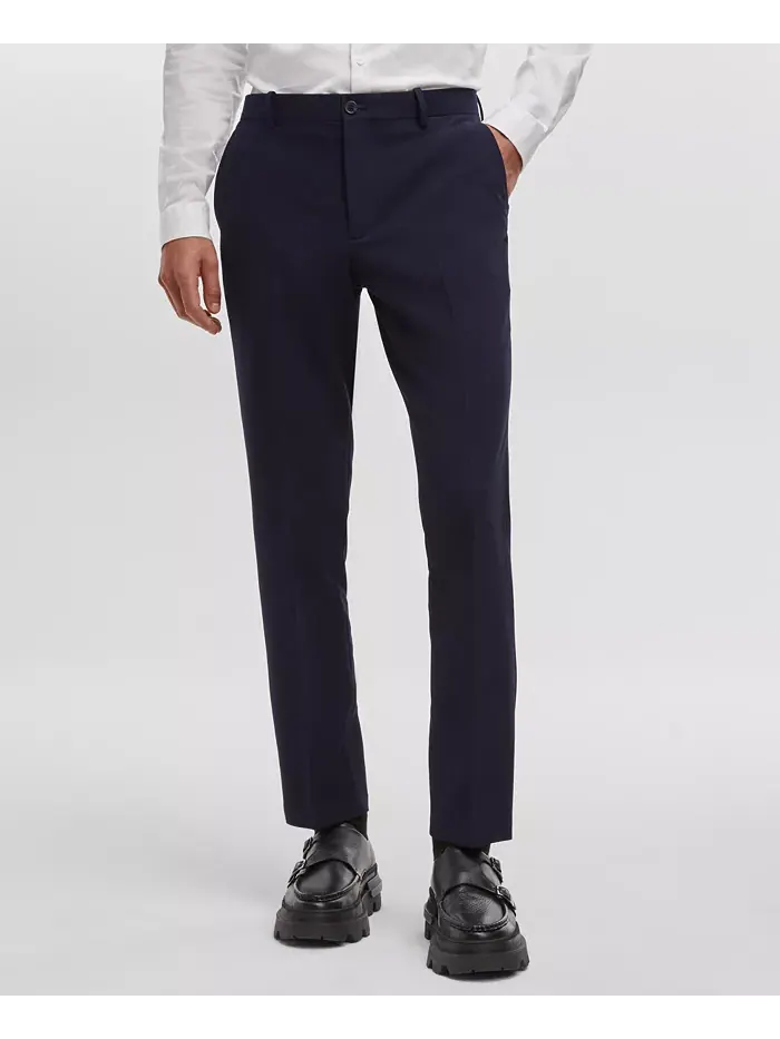 Мужские классические брюки Slim-Fit Mode of One — голубой