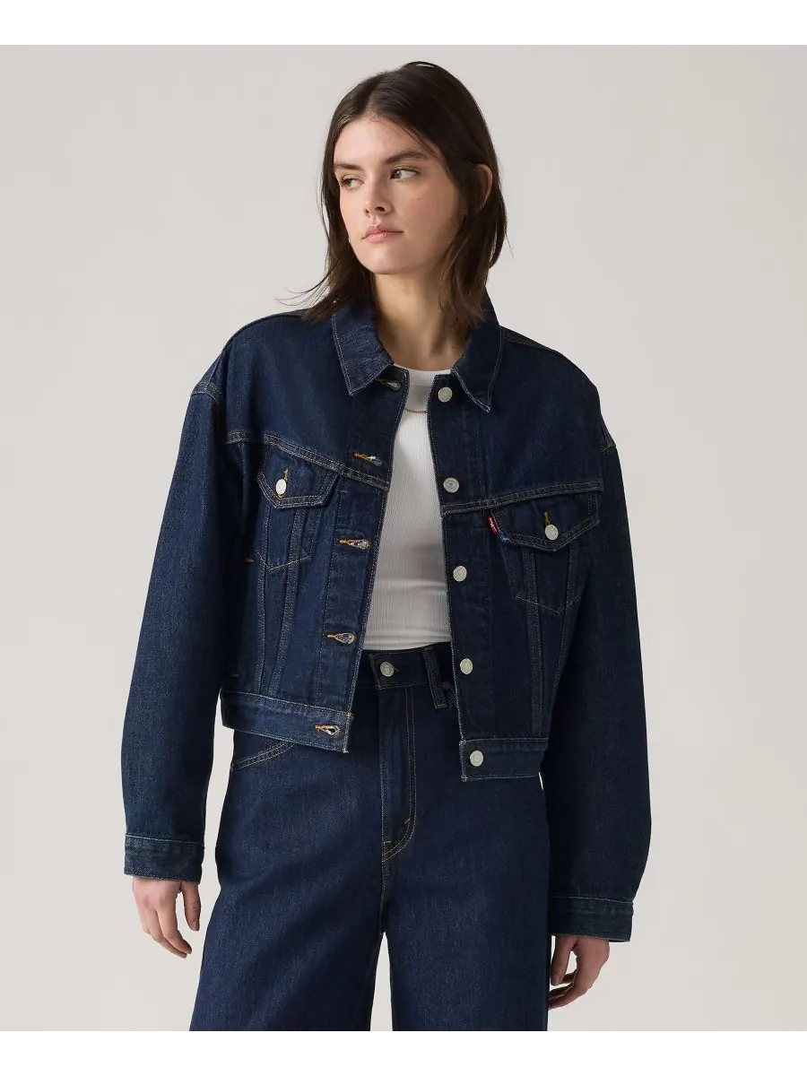 Женская укороченная куртка-тракер в стиле 90-х Levi's