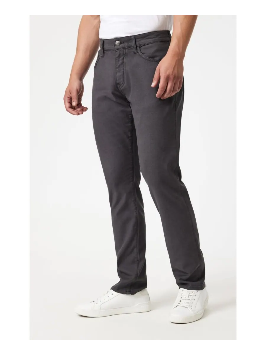 Мужские брюки Mavi Jake Slim Leg из ткани Ash Luxe Twill Mavi Jeans — изображение 3 из 6, серый