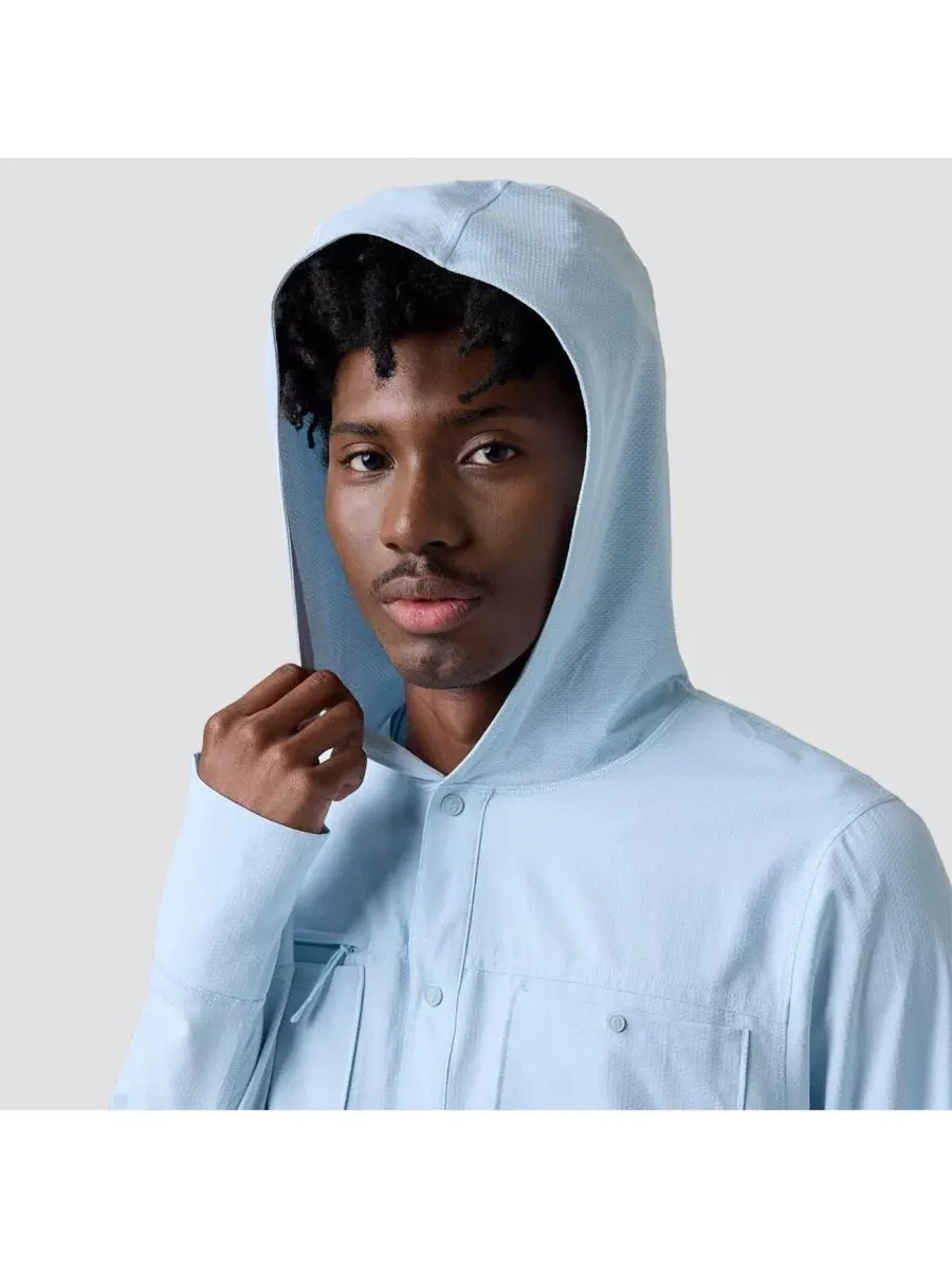 Мужская худи-рубашка с капюшоном Hybrid Tahoe Sun Hoodie Backcountry, Skyride — изображение 6 из 8