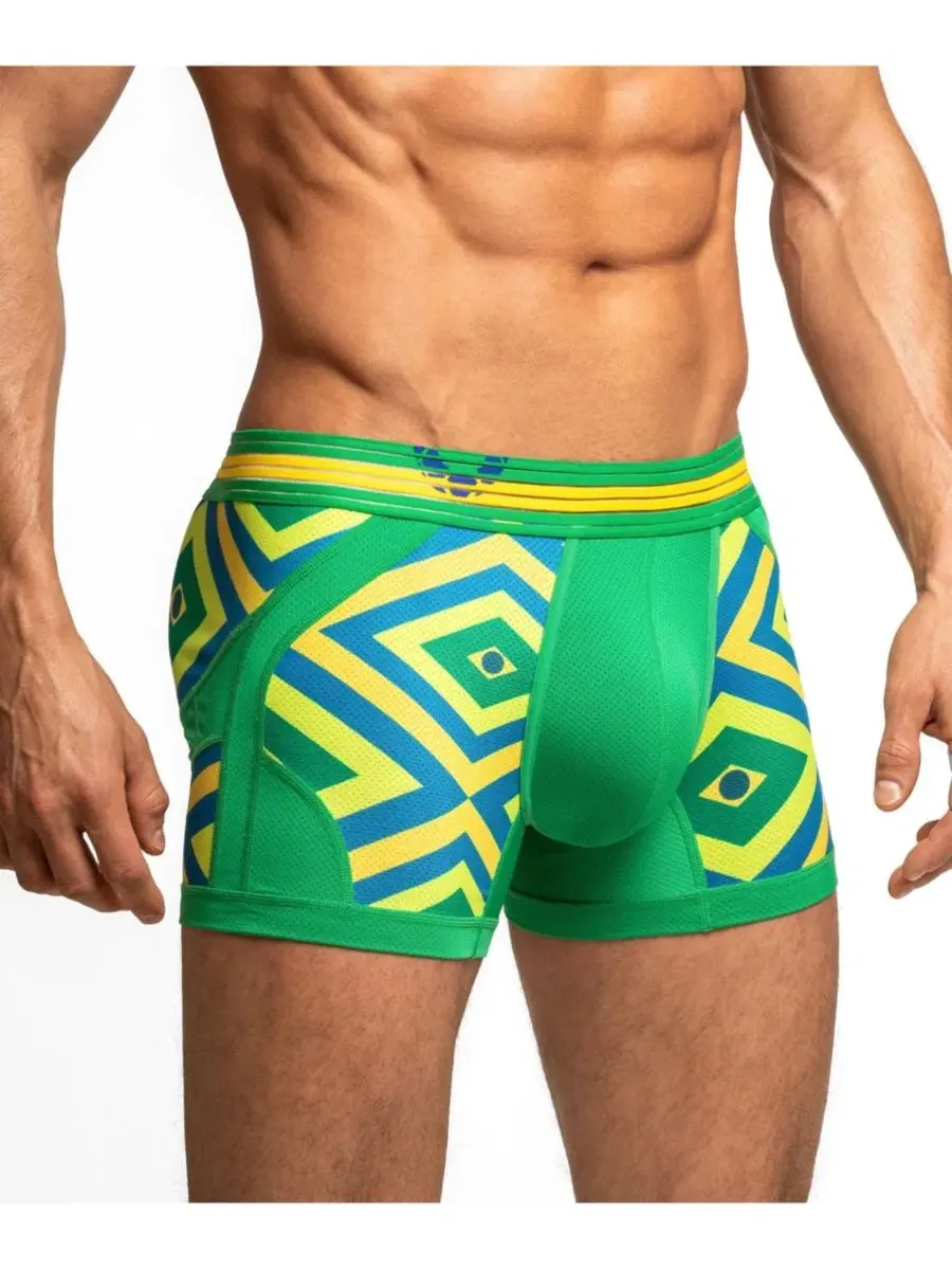 Трусы анатомические SOCCER EDITION Anatomic Trunk Rounderbum — изображение 2 из 4, зеленый