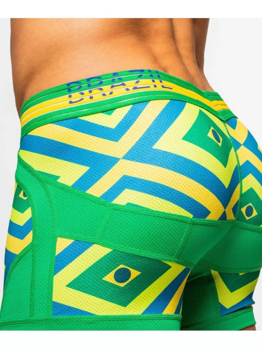 Трусы анатомические SOCCER EDITION Anatomic Trunk Rounderbum — изображение 4 из 4, зеленый
