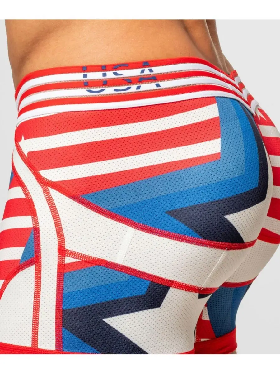 Трусы мужские анатомические SOCCER EDITION Anatomic Trunk Rounderbum — изображение 4 из 4, синий/белый