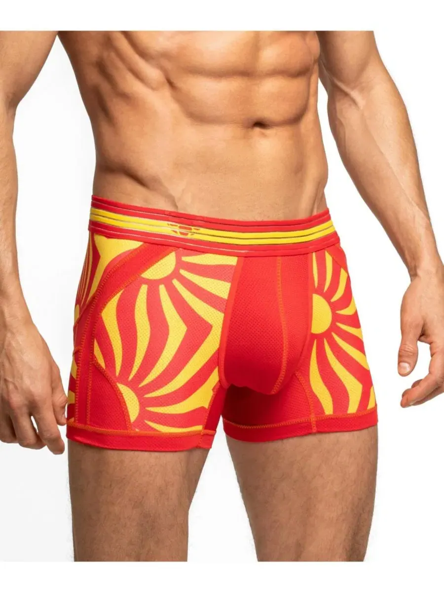 Трусы анатомические SOCCER EDITION Anatomic Trunk Rounderbum — изображение 2 из 4, желтый