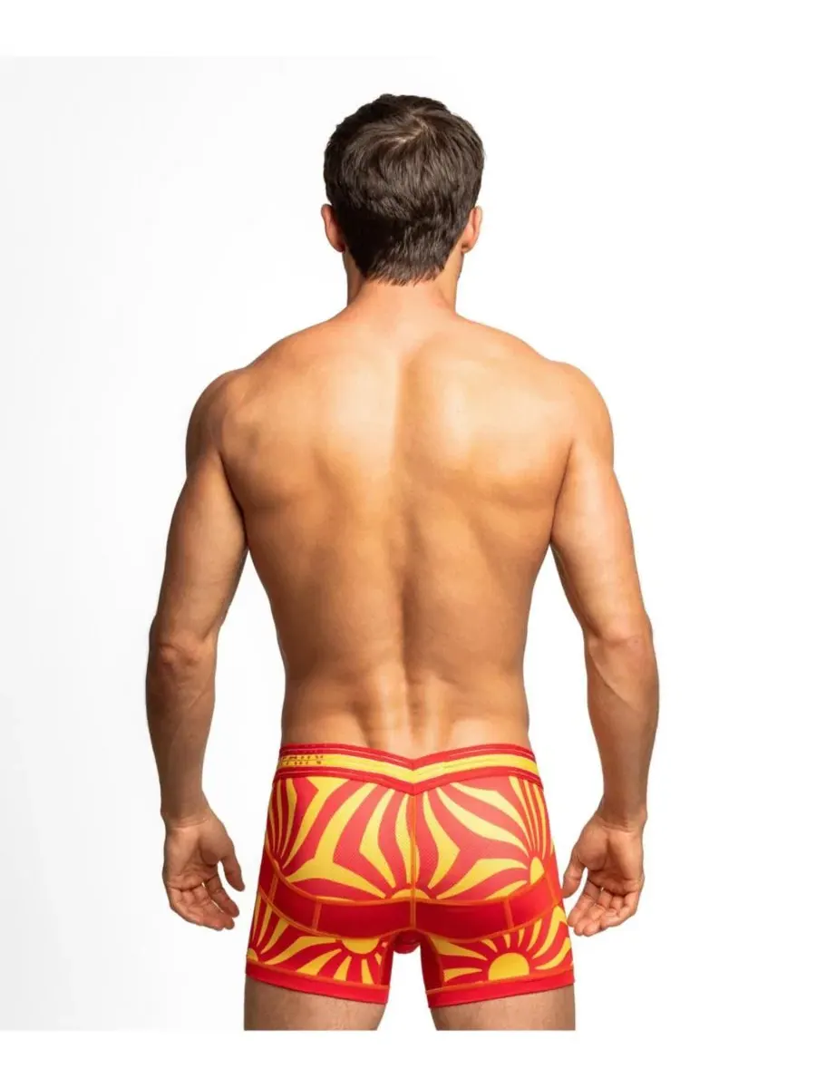 Трусы анатомические SOCCER EDITION Anatomic Trunk Rounderbum — изображение 3 из 4, желтый