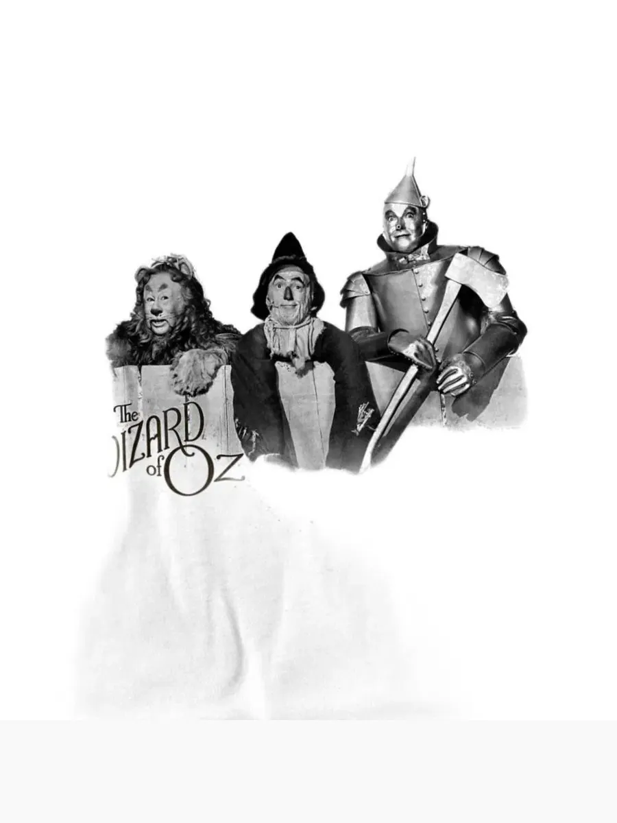 Футболка с принтом The Dorothy's Friends Wizard Of Oz — изображение 3 из 3, белый