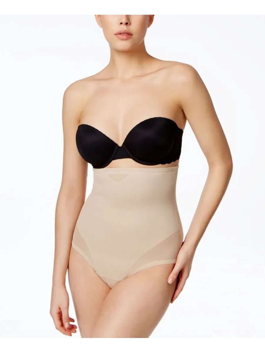 Трусы-слипы утягивающие с высокой талией Sheer Extra Firm High-Waist Thong Miraclesuit