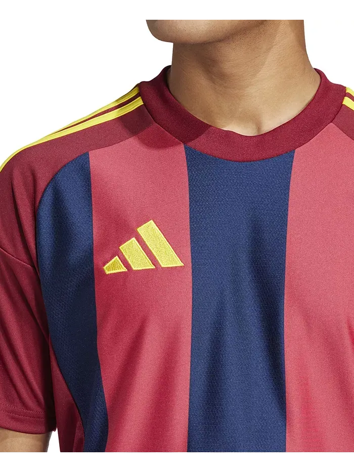 Мужская футболка с полосками и логотипом Jersey adidas — изображение 3 из 6