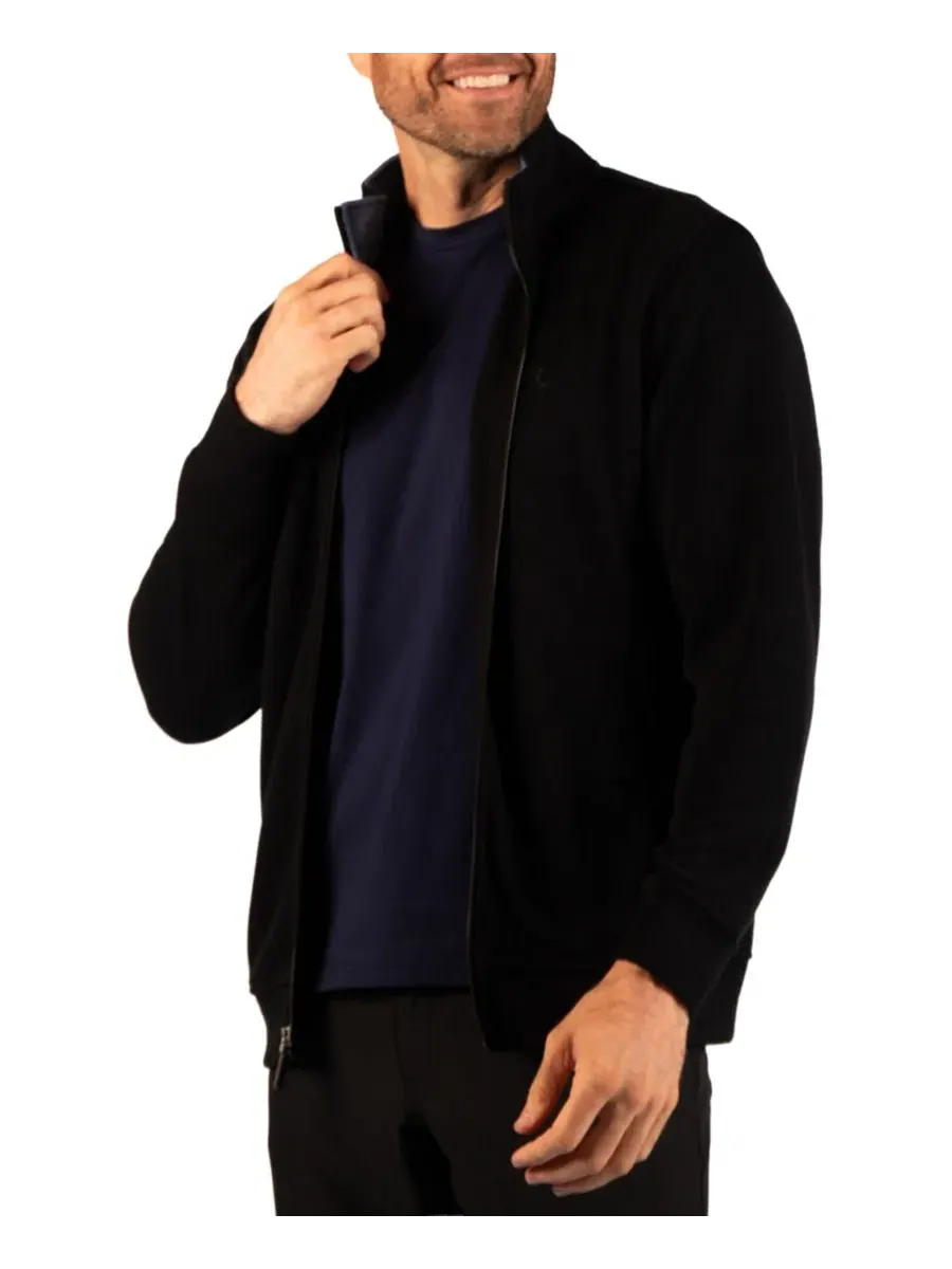 Свитшот с полной молнией, Regular Fit, French Rib Tailorbyrd — изображение 3 из 4, черный
