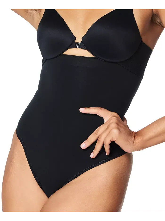 Женские бесшовные утягивающие трусы-стринги с высокой посадкой SPANX