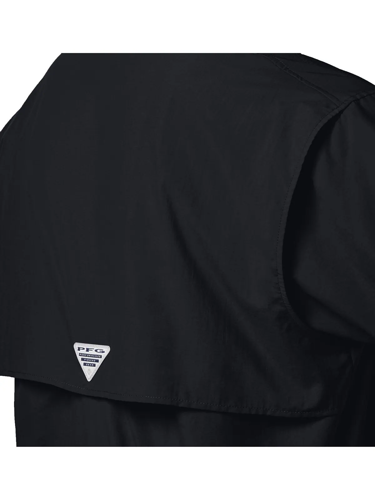 Мужская быстросохнущая рубашка PFG Bahama II UPF-50 Columbia — изображение 5 из 5, черный