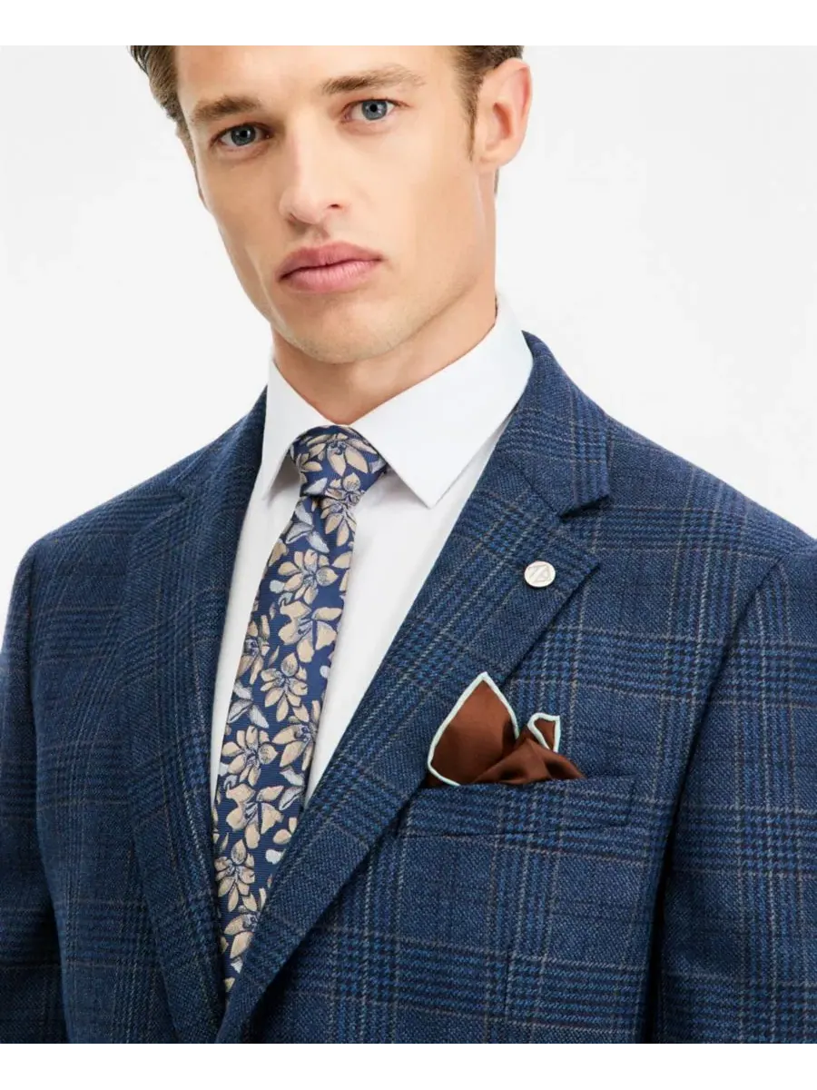 Пиджак Ted by Ted Baker, Modern Fit — изображение 3 из 5, синий
