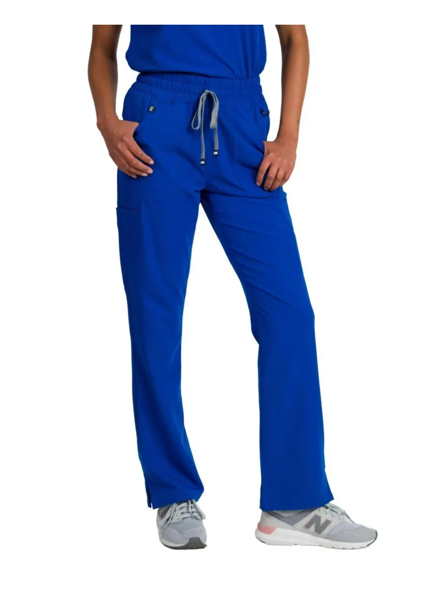 Женские медицинские брюки-клеш Sydney Medgear — синий