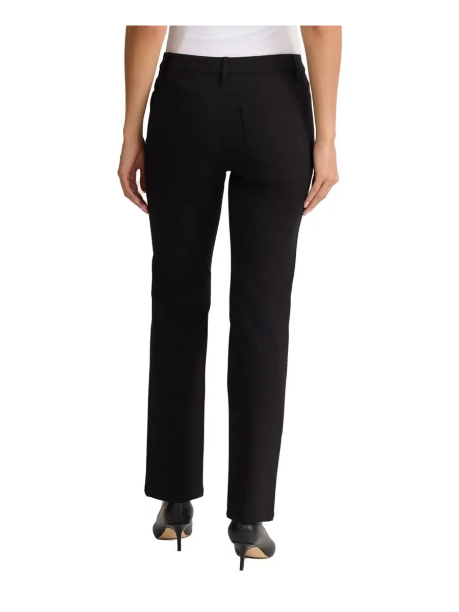 Брюки прямого кроя Lexington Mid-Rise Straight Jones New York — изображение 3 из 3, черный